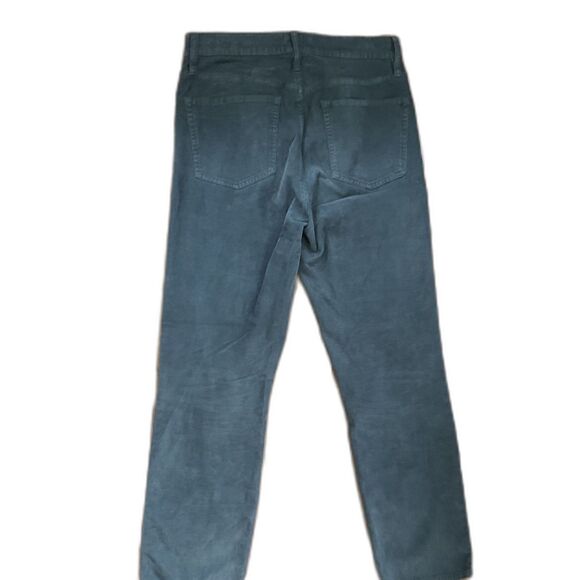 J. Crew Wome's Vintage Slim Straight Corduroy pants size 28 Gray - Picture 2 of 13